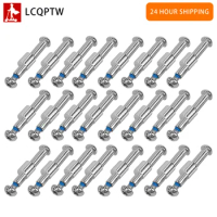 24pcs Fixed Hinge Bolt Hardened Repair Steel Lock Folding Screw for Xiaomi M365 Electric Scooter Pothook Hook Parts Fittings