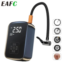 Car Tire Inflator 150PSI Car Air Compressor Electric Portable Tire Inflator Pump For Motorcycle Car Boat Ball Tire Inflator