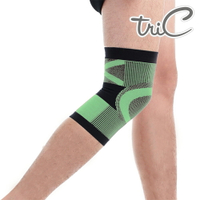 Tric 護膝-螢光綠色1雙 PT-G21 台灣製造 專業運動護具