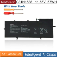 KingSener C31N1538 Laptop Battery For ASUS ZenBook Q324UA UX360UA UX360UA-C4010T UX360UAK Series C31Pq9H 0B200-02080000 57WH