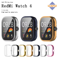 Soft TPU Case for Redmi Watch 4 Jam Tangan Smartwatch Screen Protector Full Bumper Cover for Anti Go