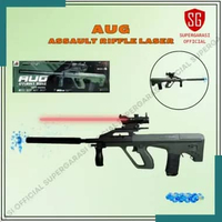 Mainan tembakan Aug WGG Watergel automatic dan manual