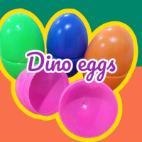 Mainan Telor / Telur Kosong Untuk Surprise Eggs Dino Isi 20PCS