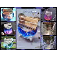 17 21 phím kalimba đàn acrylic đàn trong suốt cực xinh