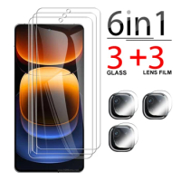 6in1 transparent protective glass For vivo iQOO 12 2023 Anti-scratch tempered glass iQOO12 6.78 inches Lens Screen Protector