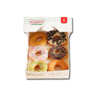 【Krispy Kreme】綜合口味甜甜圈6入