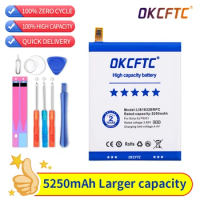 OKCFTC Original LIS1632ERPC Battery For Sony Xperia XZ XZs F8331 F8332 5250mAhHigh-capacity free installation package