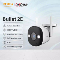 กล้องวงจรปิดDahua IMOU Bullet 2E / 3MP,5MP (IPC-F22FP) Full HD Color, WiFi (บันทึกภาพสี 24 ชม.