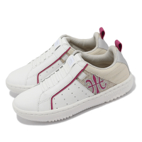 Royal Elastics 休閒鞋 Icon 2 女鞋 米白 莓紅 真皮 回彈 無鞋帶 獨家彈力帶 經典 96533001