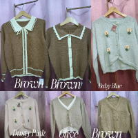 Baju Atasan Rajut Wanita Bahan Import Premium