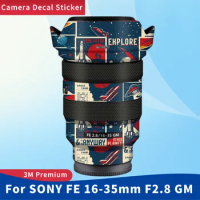 For SONY FE 16-35mm F2.8 GM Anti-Scratch Camera Sticker Protective Film Body Protector Skin 2.8/16-35 SEL1635GM