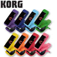 Korg PC-1 彩色版 烏克麗麗 木吉他 電吉他 Bass 小提琴 二胡 夾式調音器【唐尼樂器】