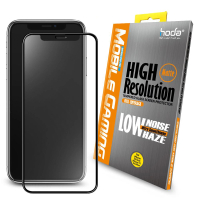 【hoda】iPhone 11 Pro Max / Xs Max 6.5吋 手遊專用2.5D滿版低噪點霧面9H鋼化玻璃保護貼