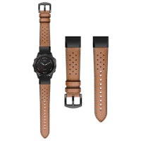 QuickFit Band For Garmin Fenix 6 Pro GPS/ 6X Strap TACTIX DELTA Easyfit Wriststrap for Fenix 5 5X Plus/MARQ Leather Watchband
