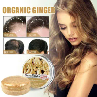 Ginger Shampoo Soap Ginger Hair Regrowth Shampoo Bar Anti Hair Loss Natural Organic Ginger Shampoo Bar Promotes Hair Growth