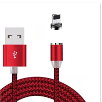 1m 2m USB Magnetic Wire Charging Cable For Apple iPhone 13 12 11 PRO XS MAX XR 5S SE 6S 7 8 Plus ipad mini air 2 Charger Line