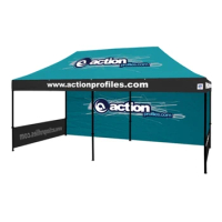Custom printed 10x20 ft folding canopy tent for outdoor activities trade show tent