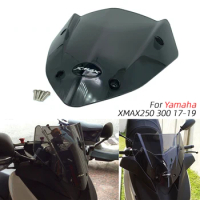 REALZION XMAX Motorcycle Windscreen Windshield Wind Screen Deflectors For Yamaha XMAX250 XMAX300 XMAX 300 250 2017-2020 2018
