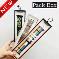 Simple Portable Strap Box Case for Apple Watch Band Paper Pack Box 38/40/42/44MM for Series Leather Silicone Nylon Milanese Band