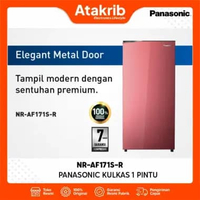 PANASONIC KULKAS 1 PINTU NR-AF171S-R / NR-AF171S R [155 L]
