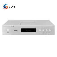 TZT Musicnote MU23 MKII Compact Disc Player Hifi Turntable Portable CD Player (Silver/Black) with IIS Output