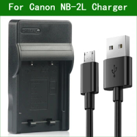 LANFULANG NB-2L NB-2LH Slim USB Battery Charger for Canon LEGRIA HF R106 DC310 DC320 DC330 DC410 DC420 MVX300 MVX330i