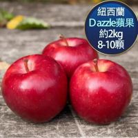 【RealShop】紐西蘭Dazzle蘋果2.2kg±10%x1盒(8顆禮盒 全球限量發行 真食材本舖)