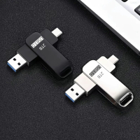 Type-c dual-interface USB แฟลชไดรฟ์, โทรศัพท์มือถือสองทางและคอมพิวเตอร์ dual-use, ที่เก็บข้อมูล 1T ค
