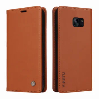 For Samsung Galaxy S9 S8 Plus Cover Case On S7 Edge J4 J6 J5 J7 Prime Leather Wallet Magnetic Flip Case J530 J330 J120 J310 J510