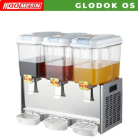 Gomesin GM-123A Juice Dispenser Steering Mesin Jus Dispenser 3 Tank