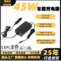 Factory Supply 14.6V2A Lithium Iron Phosphate Battery Car Charger  12V24VDC Charger