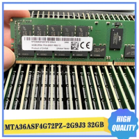 DDR4 32G 2RX4 2933 ECC REG Server Memory 32GB MTA36ASF4G72PZ-2G9J3 RAM For MT