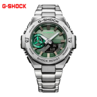 G-SHOCK GST-B500 Watches for men Reloj hombre Solar powered Waterproof and shockproof