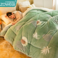 毛毯子冬天加厚床上用珊瑚法蘭絨被子春秋女學生宿舍單人保暖蓋毯