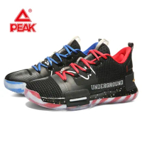 PEAK TAICHI Basketball Shoes FLASH 2.0 SAKURA Sport Shoes Stability Carbon Plate Competitive Sneakers Men E12593A