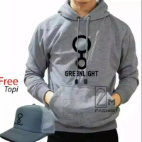 JAKET SWEATER HOODIE GREENLIGHT PLUS TOPI TRUCKER JARING