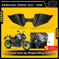 Kit Sayap Aerodinamik Spoiler Depan, untuk Motosikal Kawasaki Z 900 Naked, Spoiler Paruh Depan, Jena