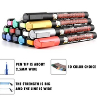 Model Marker Pen Gundam Model Color Oily Marker GM Marker Pencil Spray Paint Pen Set Model Spray Change Color 10 Color Choice
