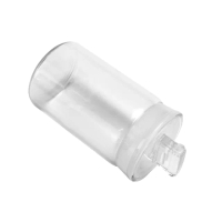 【SMILE】玻璃瓶 2入 35*70mm 藥粉罐 50ml 樣品瓶 玻璃容器 GWB3570-F(藥瓶 玻璃瓶 定量瓶)