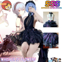 Rei Ayanami Cosplay EVA Whisher of Flowers Ayanami Cosplay Costume Anime EVA First Children Rei Figure Skin Costume and Wig