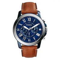 Fossil FS5151 Grant Chronograph Original Jam Tangan Pria Olive Green