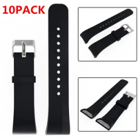 10PCS Silicone Wristband Watch Band Replacement Strap for SAMSUNG Gear Fit 2 SM-R360/Fit2 Pro R360 Strap Wristband WatchBand