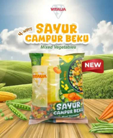 VITALIA 4-WAY MIX VEGETABLES 1KG SAYURAN CAMPUR BEKU 4 JENIS HALAL