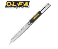 日本 OLFA 新型自動卡鎖細工刀 SAC-1型 (日本包裝型號141B型)