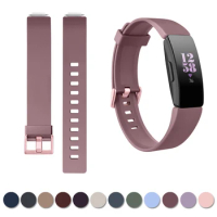 Soft TPU Band For Fitbit inspire 1/inspire 2/inspire HR Strap Bracelet Watchband For Fitbit Inspire ACE 2 Adjustable Wristband