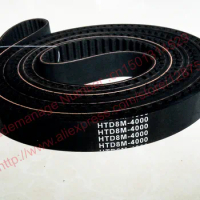 1pc 4080-HTD 8M-25 Timing belt length 4080mm width 25mm 510 teeth pitch 8mm Neoprene Rubber HTD8M STD S8M high quanlity