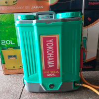 Bình xịt điện Có đảo nước YO KO HAMA 20L - 2 bơm, 12V/12AH,