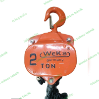 Takel 3 Ton x 5 Meter Heavy Duty Weka Chain Block 3 Ton x 5 Meter