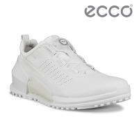 ECCO BIOM 2.0 M 健步旋鈕鞋帶休閒運動鞋 男鞋 白色