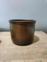 日本回流銅器古董大正昭和早期銅香爐銅器，保真包老，皮殼一流，